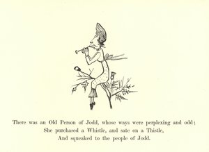 Det var en gammel person av Jodd, hvis måter var forvirrende og merkelige av Edward Lear