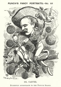 Dr Carver (gravering) av Edward Linley (after) Sambourne