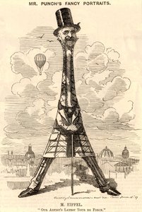 ""(Alexandre) Gustave Eiffel (1832-1923) fransk sivilingeniør av Edward Linley Sambourne