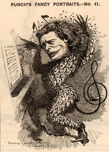 ""Anton Rubinstein (1829-1894) russisk pianist, komponist og dirigent, grunnlegger av St Petersburg-konservatoriet. I London-konsertsesongen 1881 tjente han i området 10.000 pund. En av komposisjonene hans var en opera ""Demon"&quo