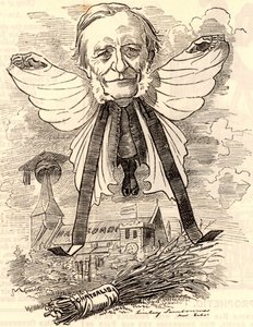 Karikatur av George Granville Bradley av Edward Linley Sambourne