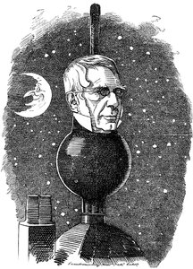 George Biddell Airy 1801-1892, engelsk astronom og geofysiker, 1883 av Edward Linley Sambourne