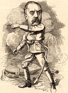 Gerald Graham (1831-1899) engelsk hæroffiser som tjenestegjorde i Royal Engineers av Edward Linley Sambourne