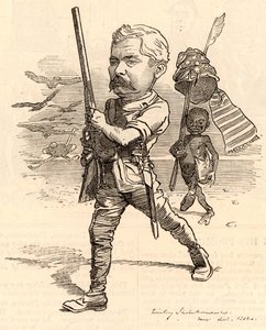 Illustrasjon med Henry Morton Stanley av Edward Linley Sambourne