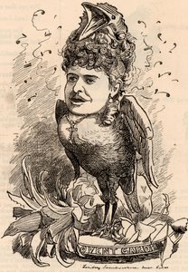 Madame Emma Albani (1852-1930) av Edward Linley Sambourne
