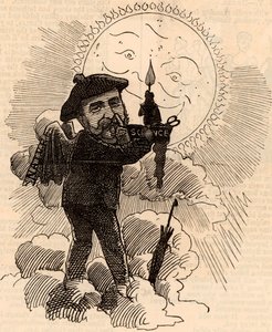 Portrett av Joseph Norman Lockyer av Edward Linley Sambourne
