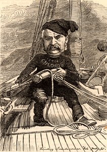 William Schwenck Gilbert (1836-1911) av Edward Linley Sambourne