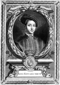 Edward VI, konge av England. av Edward Lutterell