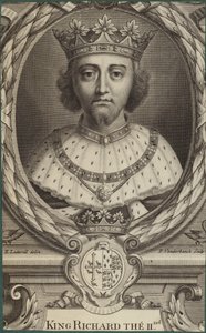 Portrett av kong Richard II av England av Edward Lutterell