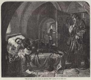 The Last Sleep of Argyll før hans henrettelse, 1685