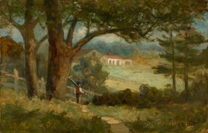 Hjemover, 1895. av Edward Mitchell Bannister