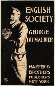 Engelsk selskapsliv, av George du Maurier, Harper & Brothers, forlag av Edward Penfield