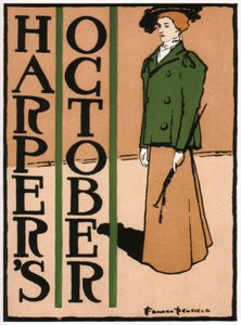 Harpers oktober, 1895 av Edward Penfield