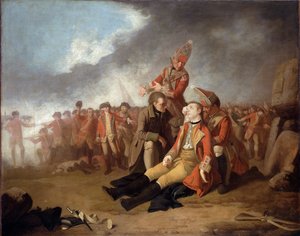 General Wolfes død, 1763