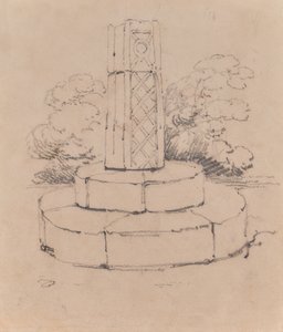 Monumentskisse av Edward Pretty