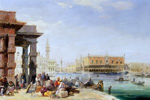 Dogepalasset fra Santa Maria della Salute av Edward Pritchett