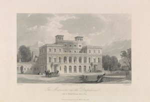 The Mansion at the Deepdene. Sete for Henry Thomas Hope, Esq.