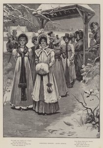 Julemorgen, etter kirken