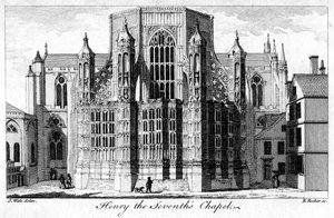 Henry VII Chapel, Westminster Abbey, London, 1700-tallet.