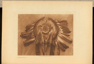 Arapaho-Schild av Edward S. Curtis