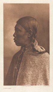 Portefølje IX, Plate 321: Lummi Woman av Edward S. Curtis