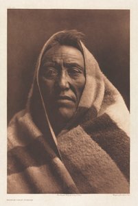 Portfolio VI, Plate 202: Midtkalv - Piegan av Edward S. Curtis
