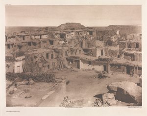 Portefølje KI, Plate 425: Mishongnovi av Edward S. Curtis