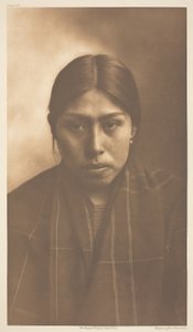 Suquamish kvinne av Edward S. Curtis