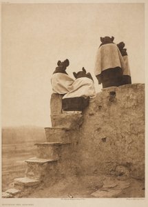 Ser på danserne av Edward S. Curtis