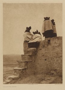 Ser på danserne av Edward S. Curtis