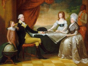 Washington-familien av Edward Savage