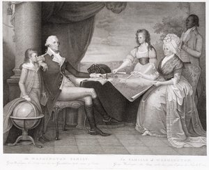 The Washington Family, 1798 (gravering og stipletetsing)
