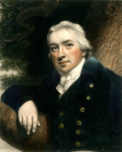 Edward Jenner, sent på 1700-tallet - begynnelsen av 1800-tallet, ca 1833. av Edward Scriven