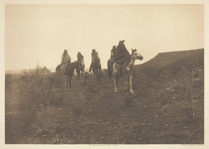 Desert Rovers - Apache, 1903. av Edward Sheriff Curtis