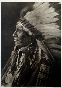 Indians of America: Portrett av Indian Chief