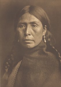 Lummi Type, 1899. av Edward Sheriff Curtis