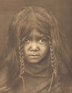 Quilcene Boy, 1912. av Edward Sheriff Curtis