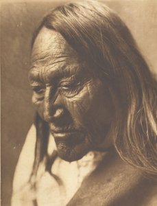 To streik, 1907. av Edward Sheriff Curtis