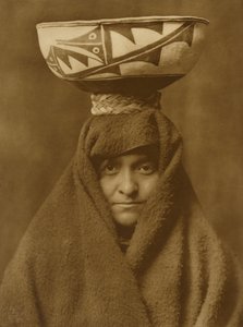 Zuñi kvinne av Edward Sheriff Curtis