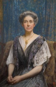 Portrett av fru Alfred C. Osler av Edward Steel Harper