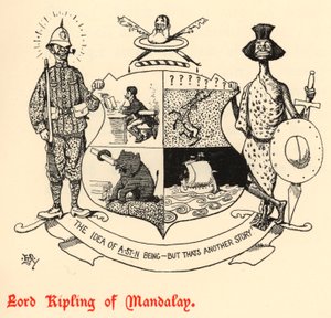 Lord Kipling av Mandalay (gravering)