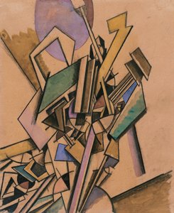 Vortisistisk studie av Edward Wadsworth