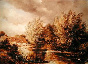Beard-Mill, nær Oxford av Edward William Cooke