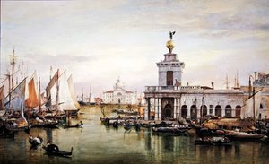 Venezia (olje på lerret) av Edward William Cooke