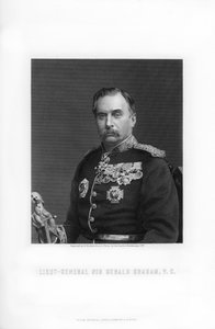 Sir Gerald Graham, britisk generalløytnant, 1893.