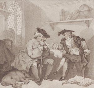 A College Scene, or a Fruitless Attempt on the Purse of..., [1. august 1787], gjenutgitt 1. juli 1802.