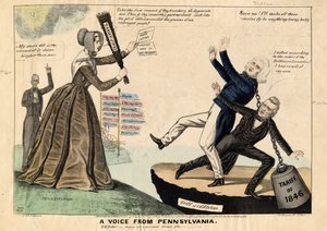 En stemme fra Pennsylvania, utgitt av HR Robinson, New York, 1846