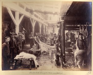 Leadenhall Slaughter House, fra Vesten av Edward Wormald