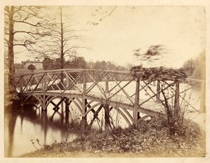Roundhay Park (s/hvitt bilde) av Edward Wormald