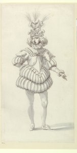 Salmacida Spolia - The King and Masquers: andre versjon (for kongen) av Edward the Elder Pearce